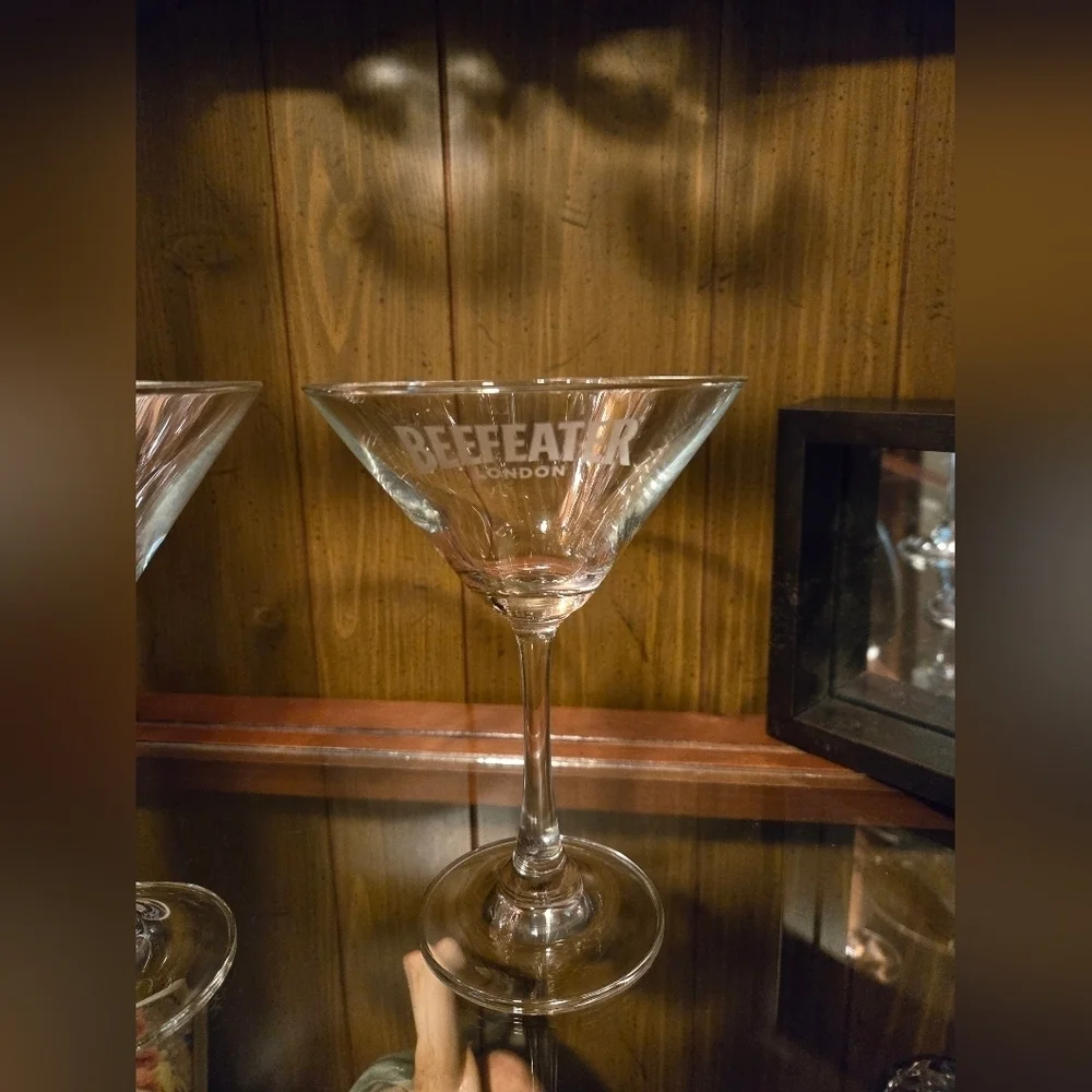NWOT | Beefeater | Martini Glass Set | Set of Two | Perfect Condition - Picture 10 of 13